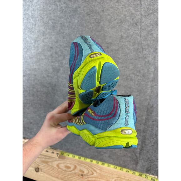 Merrell All Out Flash Sneakers Shoes Womens Size 10 Wine Lime Running Training - Picture 6 of 10